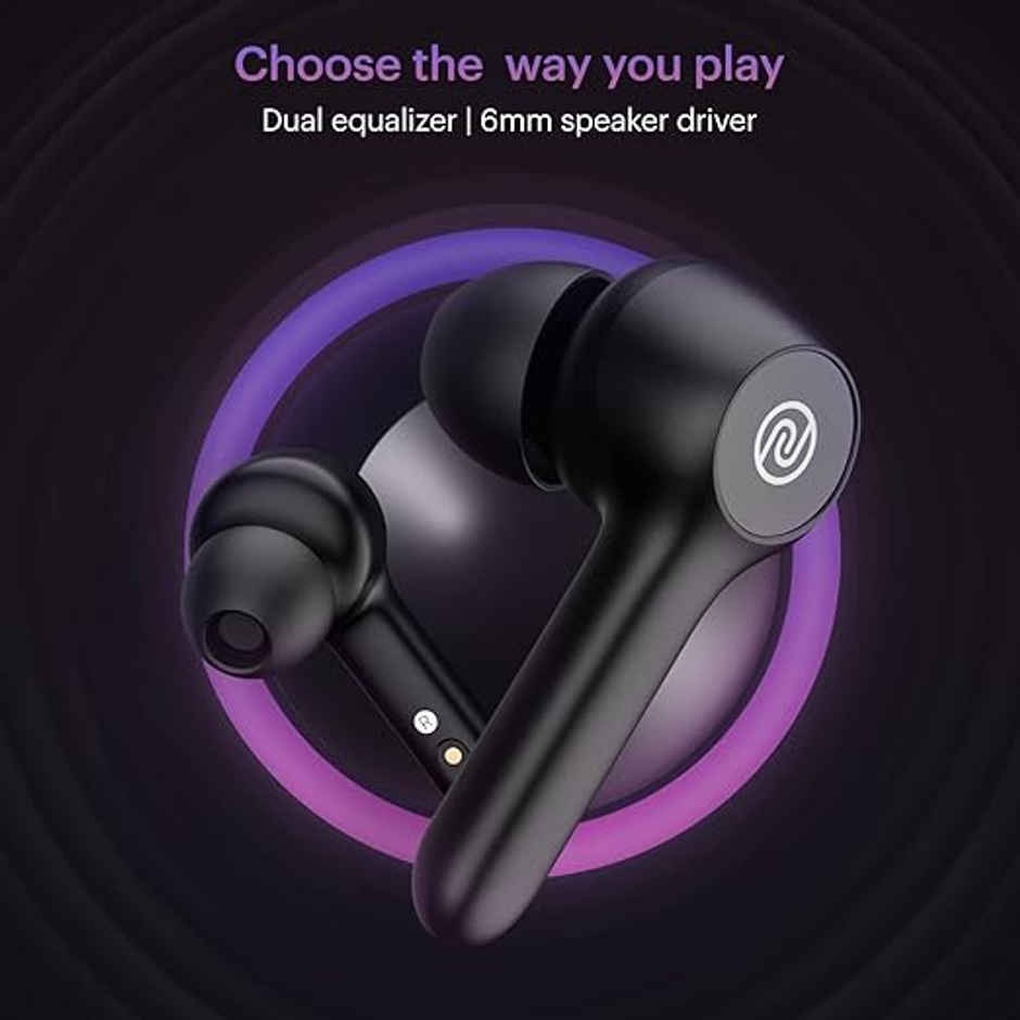 Noise Buds VS201 V3 Truly Wireless Bluetooth Earbuds - Matte Black