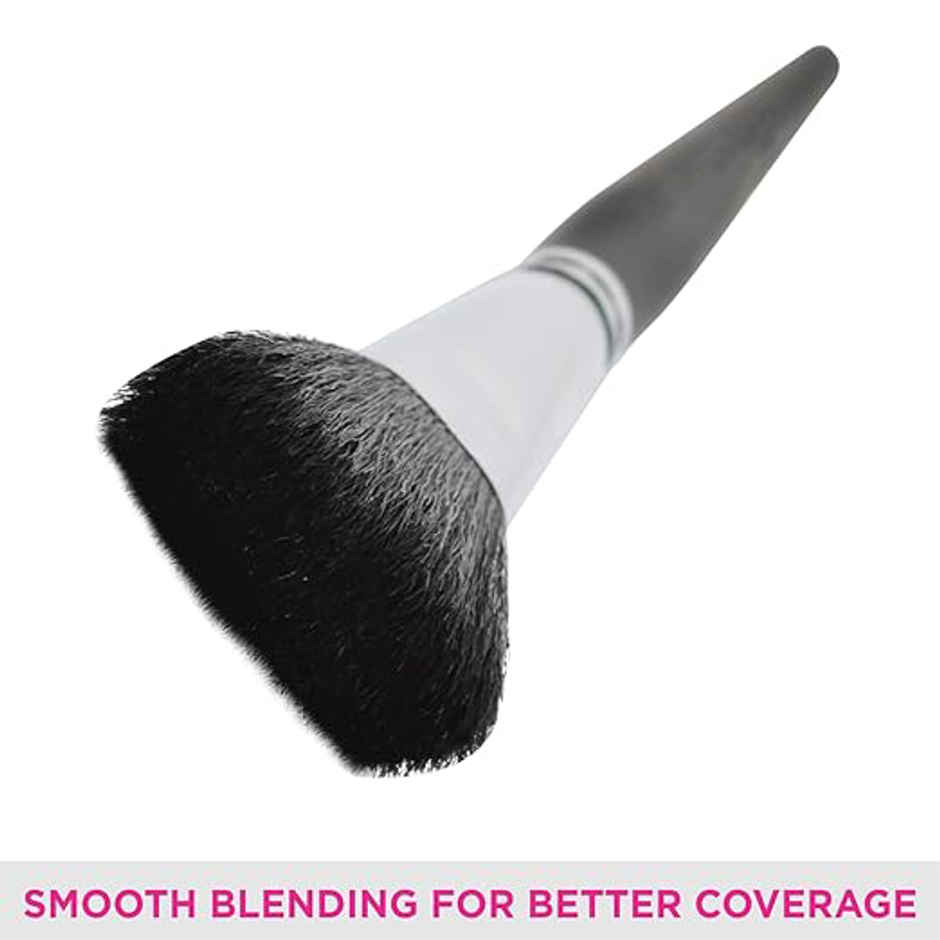 Bronson Professional Blush Brush With Black Handle and Dense Bristles For Makeup Application