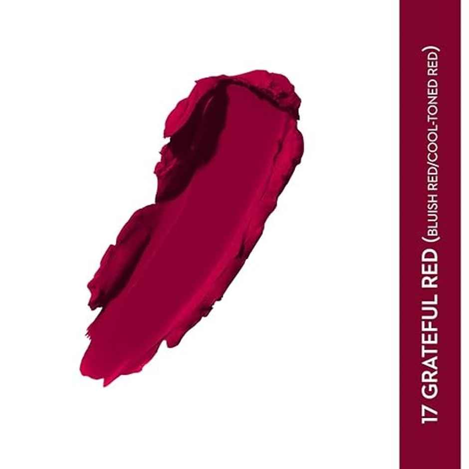 SUGAR Cosmetics Matte Attack Transferproof Lipstick | 17 Grateful Red | Bluish Red/Cool|toned Red