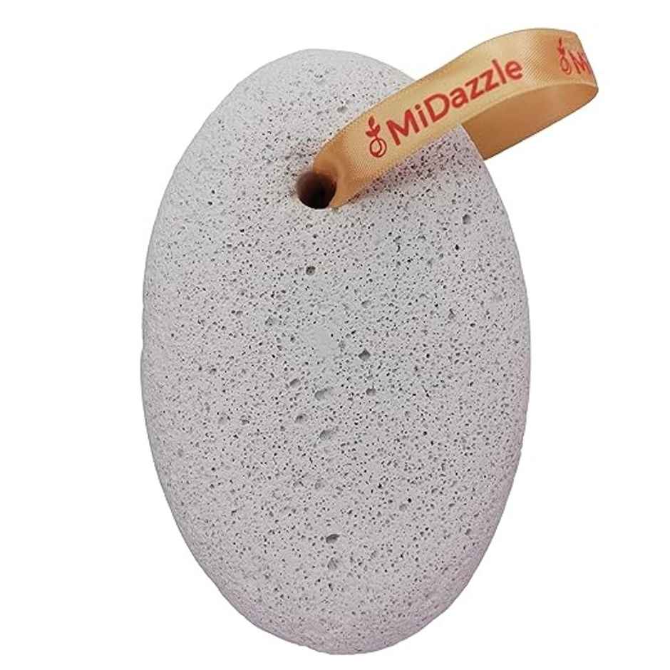 Midazzle Oval Pumice Stone - White, Large |MIPS5105