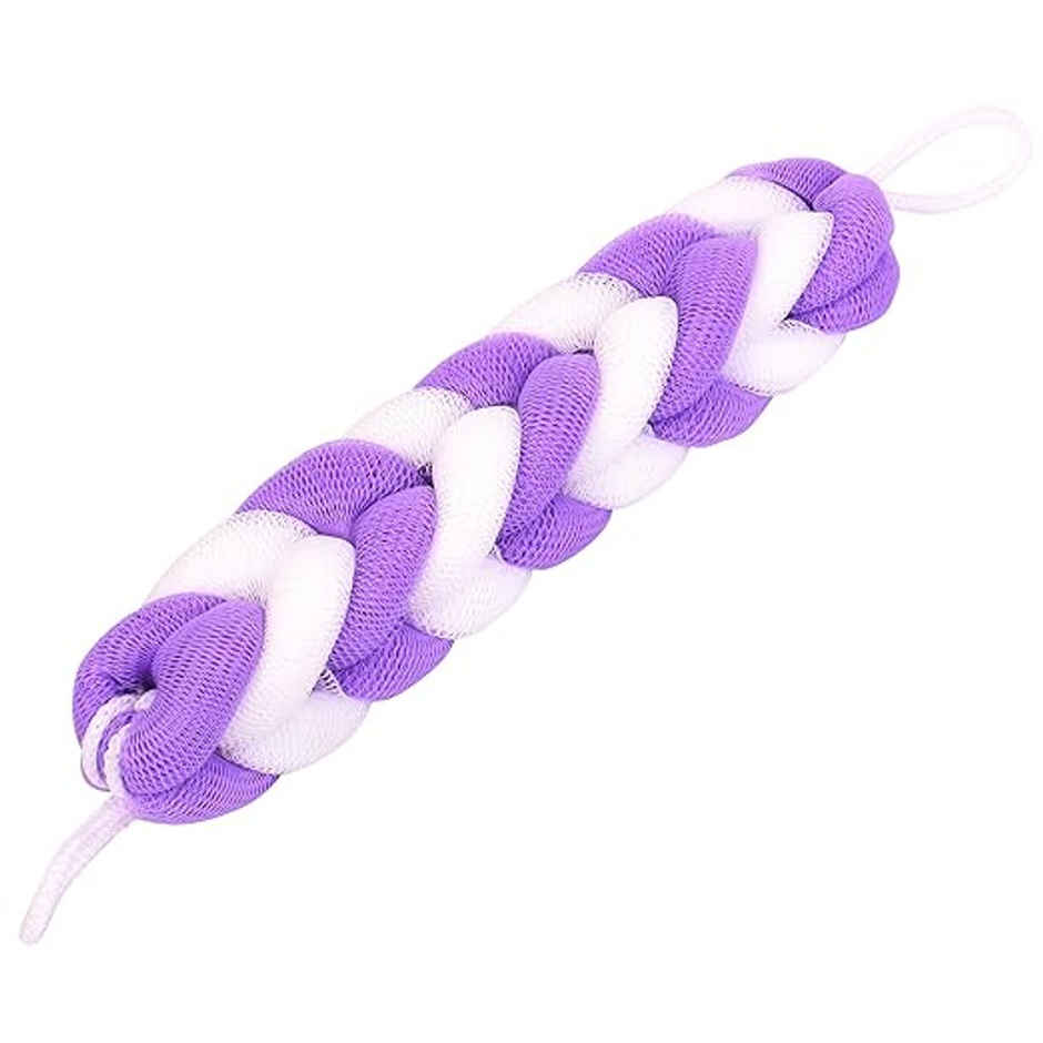 Bronson Professional Loofah Belt Back Scrubber For Bathing | Mix Color