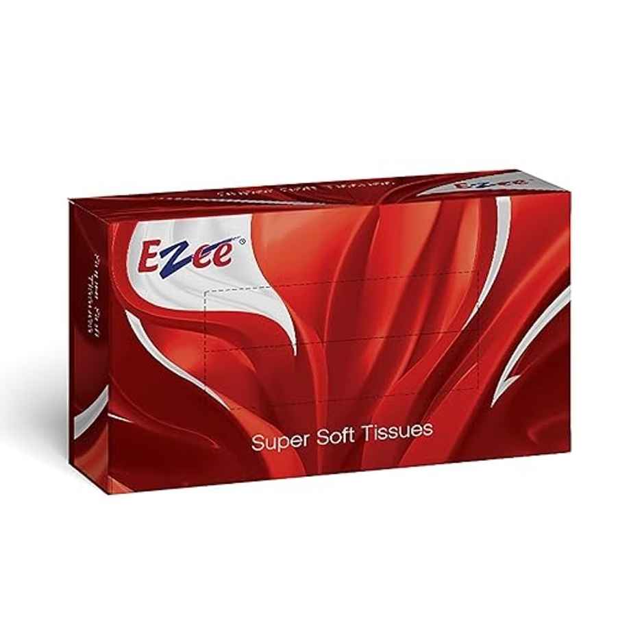 Ezee Facial Tissue Paper - 300 Pulls - Carbox - 2ply