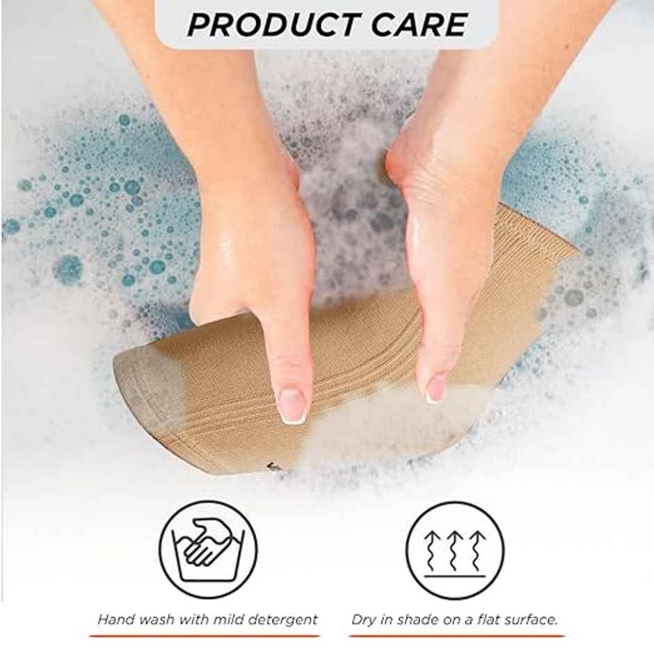 Vissco Tubular Elastic Knee Cap Beige L