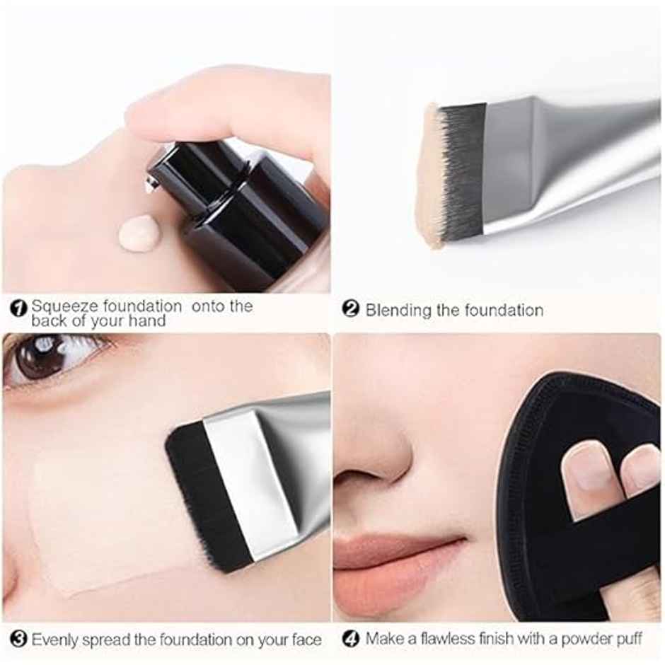 Bronson Professional Ultra Thin Sleek Design For Blending Liquid Foundation & Cream