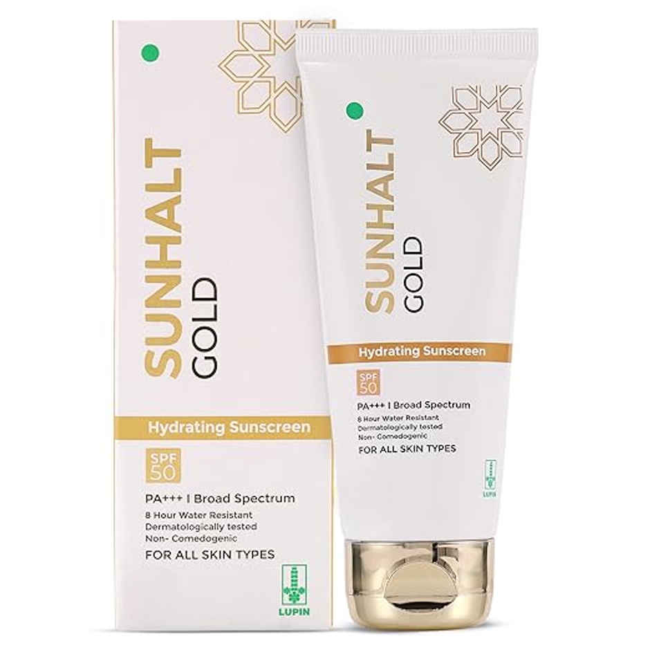 Sunhalt Gold Hydrating Sunscreen Spf 50 Pa+++