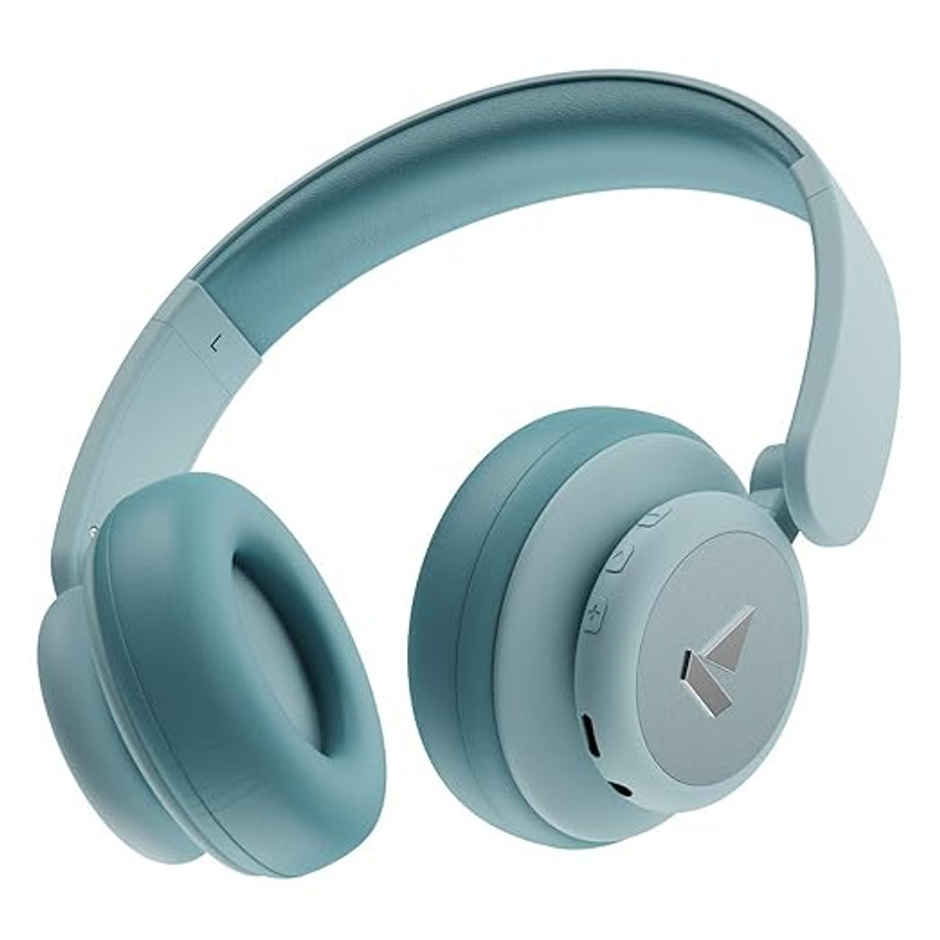 boAt Rockerz 450 Pro Bluetooth Wireless On Ear Headphones with Mic with 70 Hours Battery(Aqua Blue)