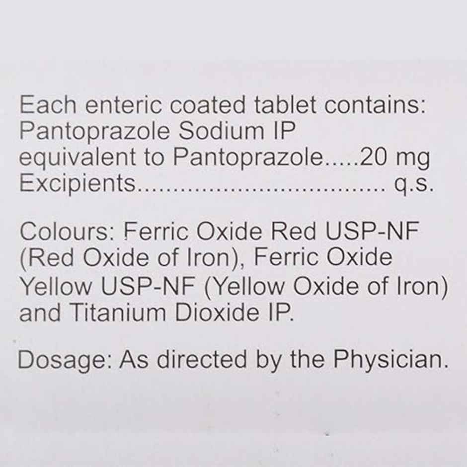 PAN 20 Tablet