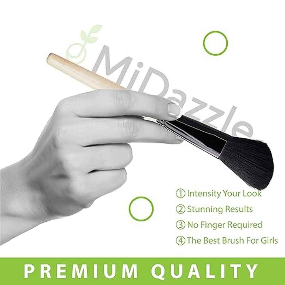 Midazzle Premium Wooden Contour Makeup Brush | MIMB1102