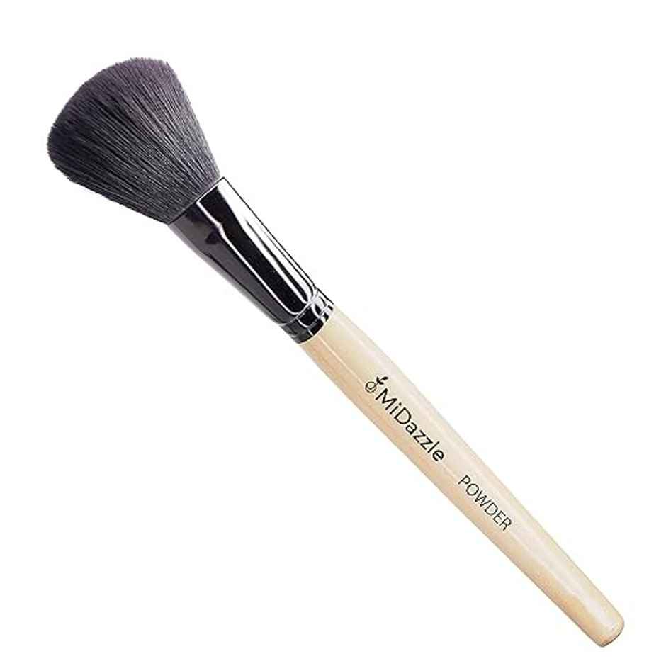 Midazzle Premium Wooden Powder Makeup Brush | MIMB1112