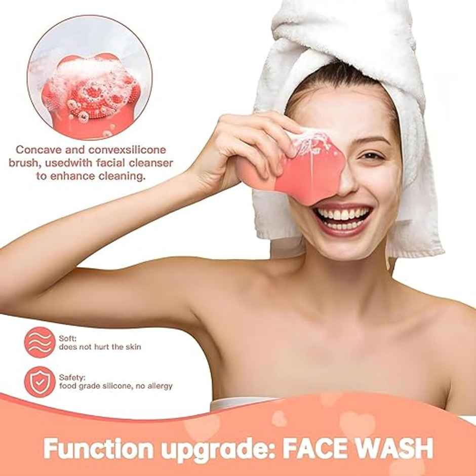 Beautiliss Ice Roller Face Tool | Silicone Scrubber | For Puffiness, Skin Firming, Pore Cleansing & Glow