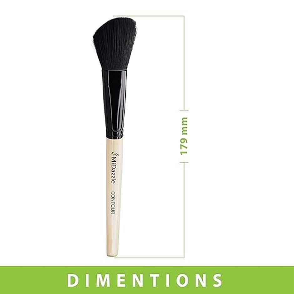 Midazzle Premium Wooden Contour Makeup Brush | MIMB1102