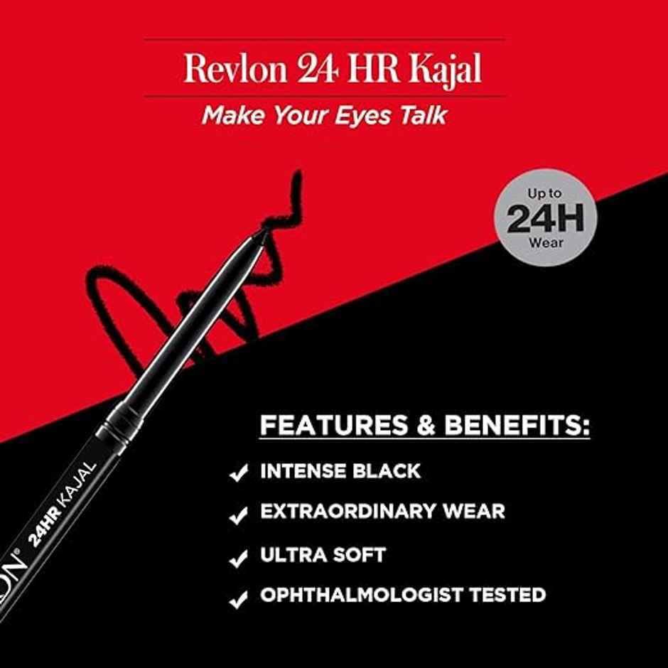 Revlon 24HR Kajal - Intense Black
