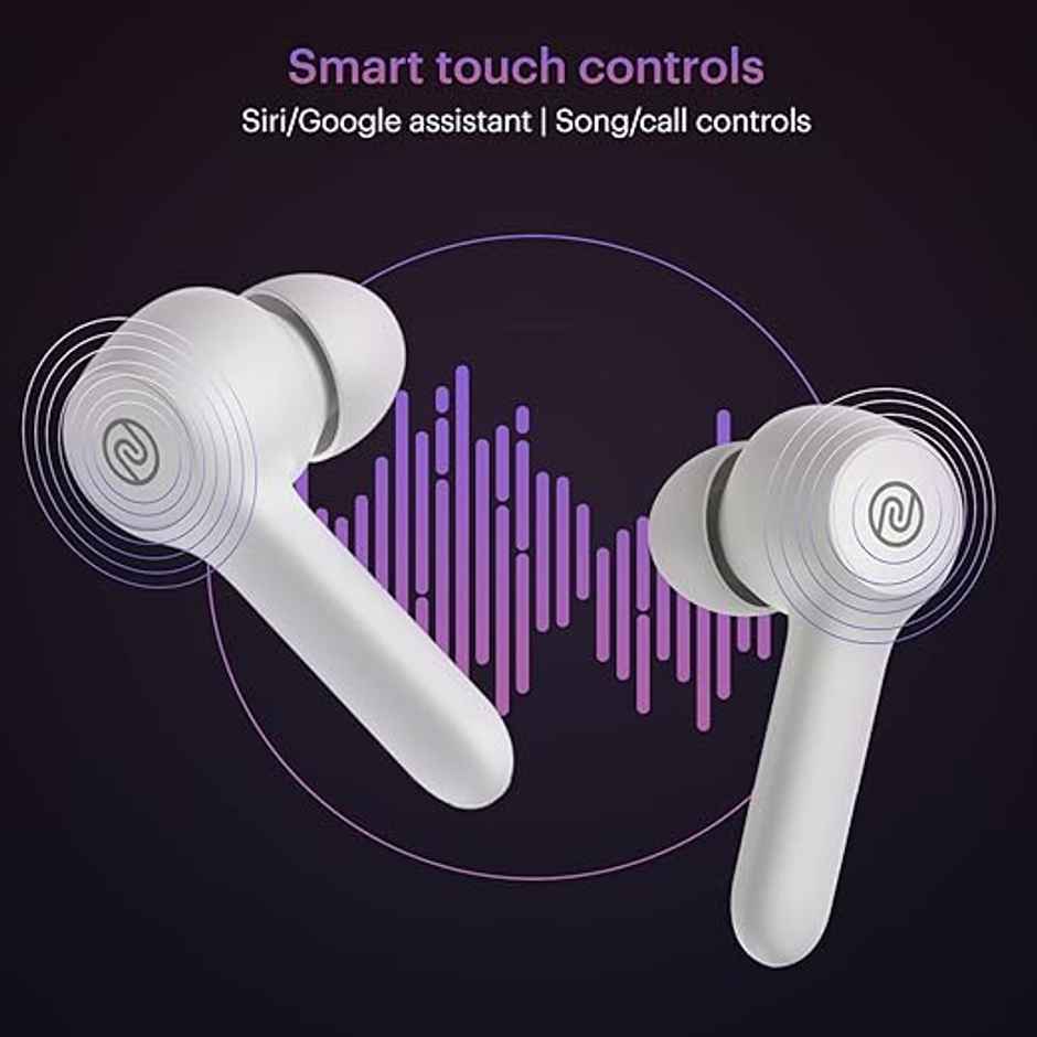 Noise Buds VS201 V3 Truly Wireless Bluetooth Earbuds - Ivory White