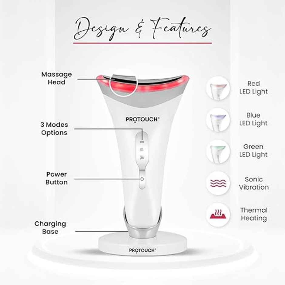 PROTOUCH Skin Lift Device | Facial Massager for Youthful Bright Uplifted Glowing Facial at Home