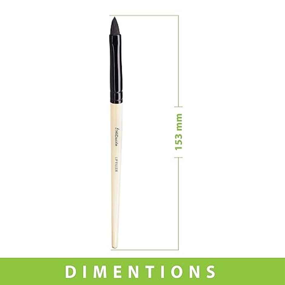 Midazzle Premium Wooden Lip Filler Makeup Brush | MIMB1109