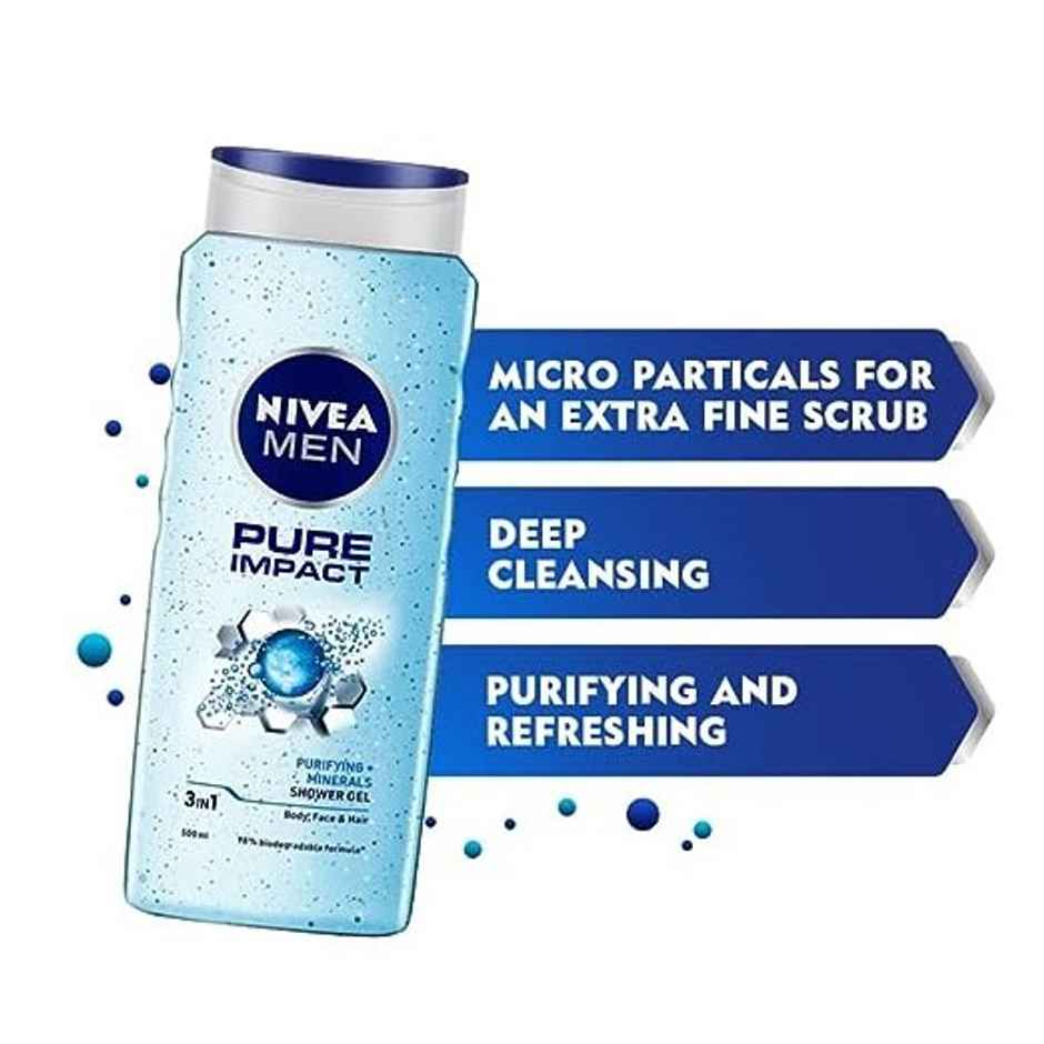 Nivea Men Pure Impact Shower Gel