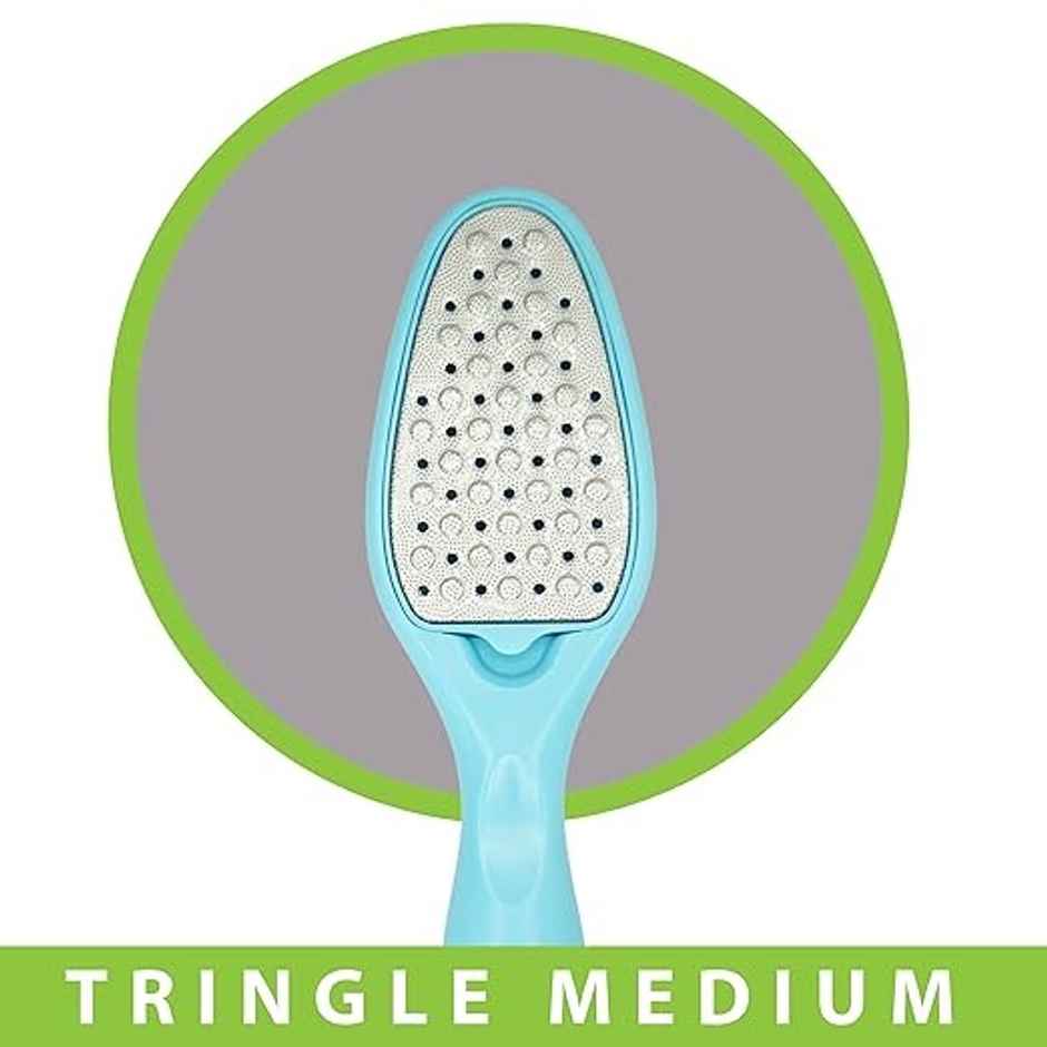Midazzle Triangle Foot Filer/Scrubber, Callus Remover | Assorted | MIFF5204