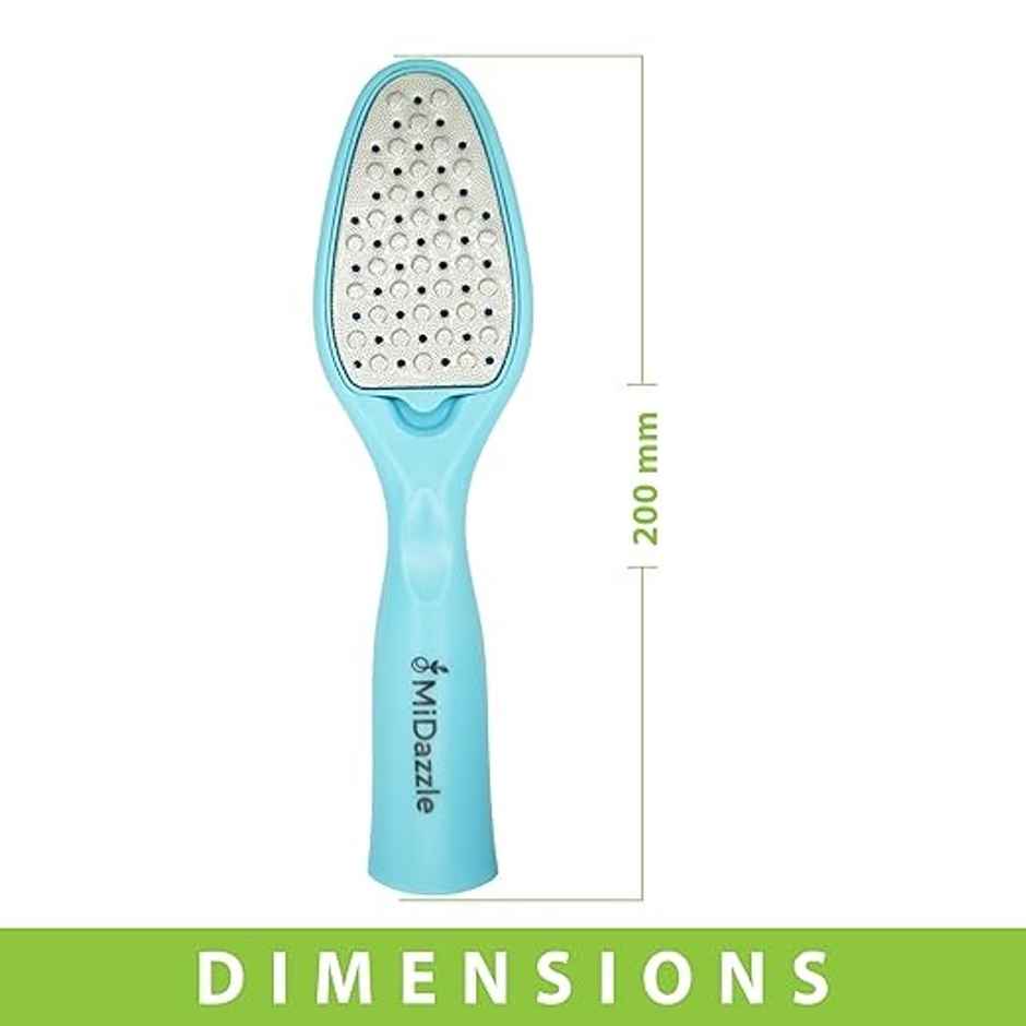 Midazzle Triangle Foot Filer/Scrubber, Callus Remover | Assorted | MIFF5204