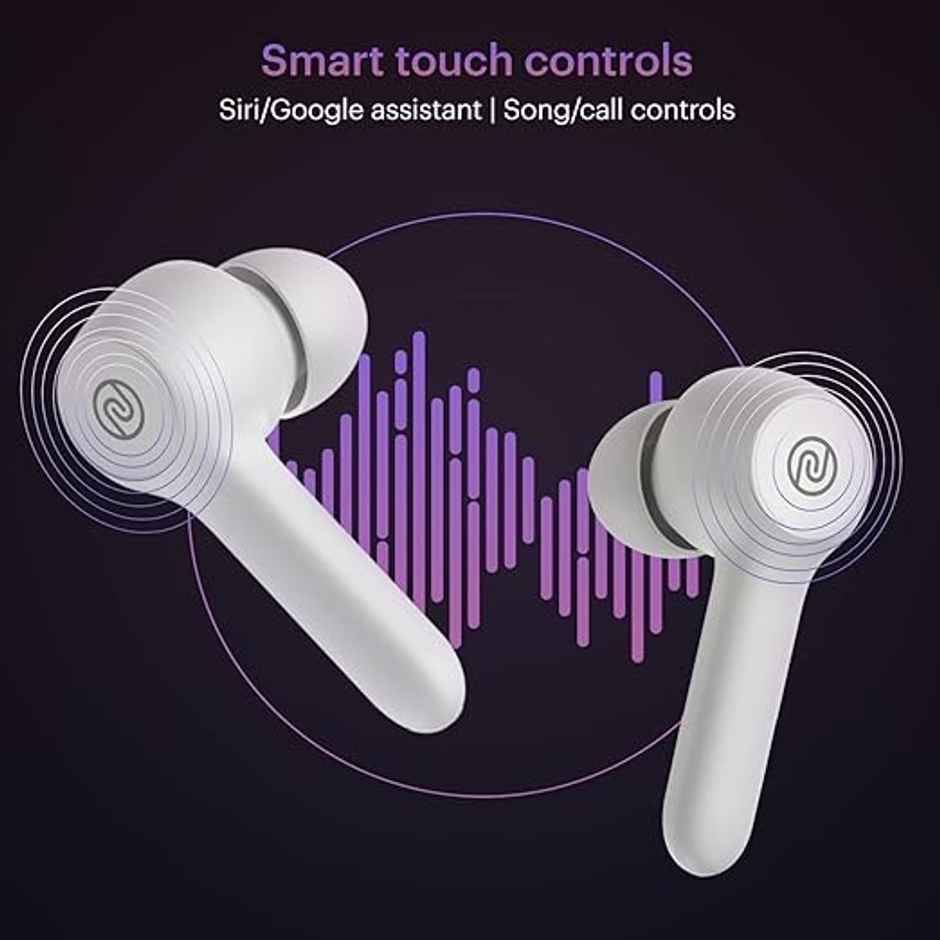 Noise Buds VS201 V3 Truly Wireless Bluetooth Earbuds - Ivory White