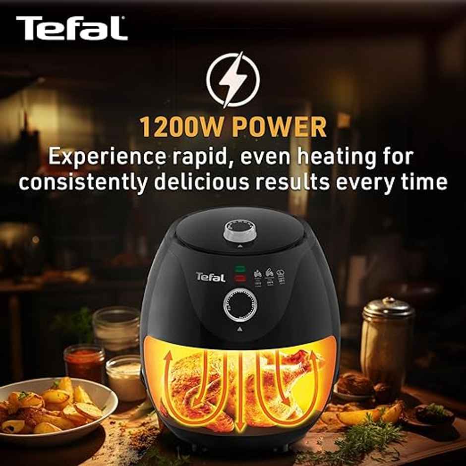 Tefal Easy Fry Air Fryer/Powerful 1200W / Customisable Temperature Control From 80�C To 200�C