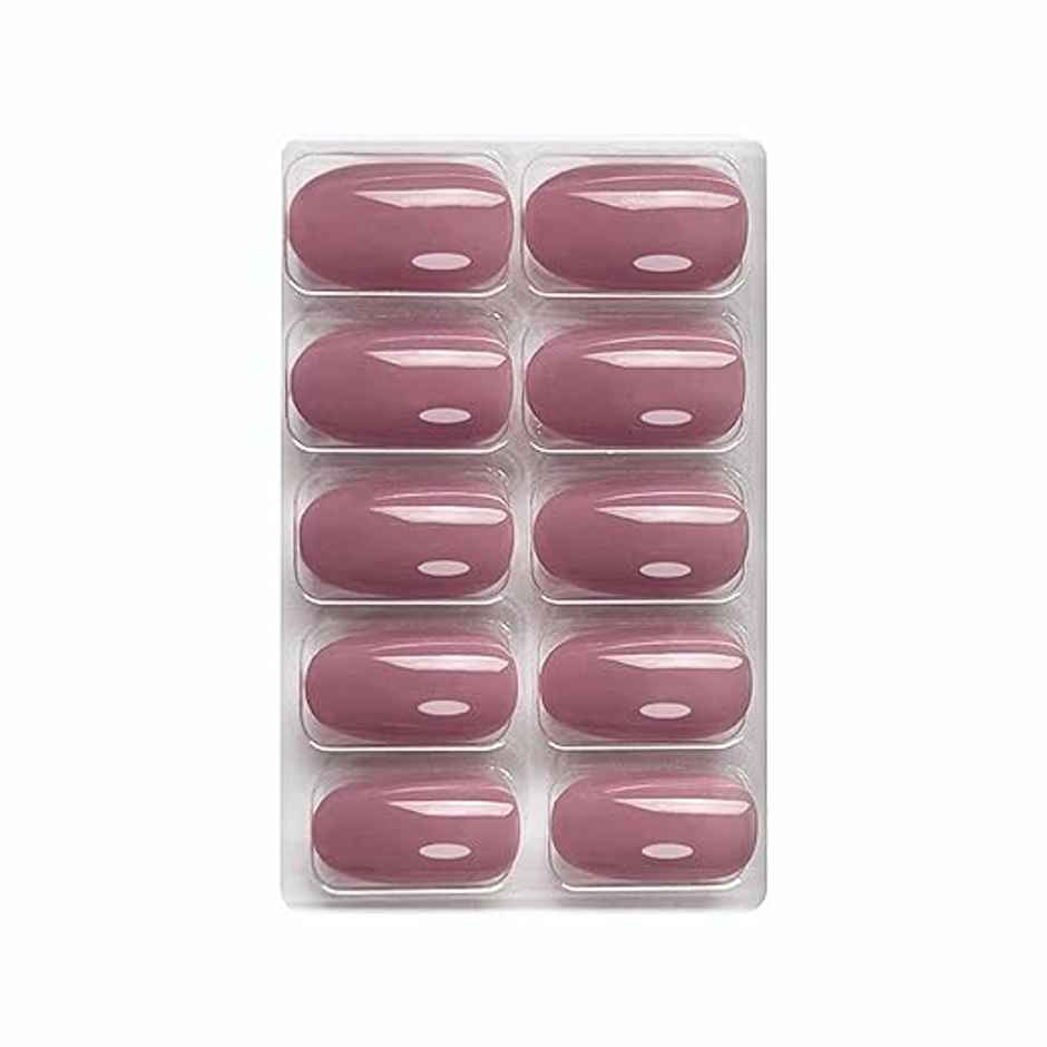 Shills Professional Reusable Oval Press On Nails | Lavender | SPN-536