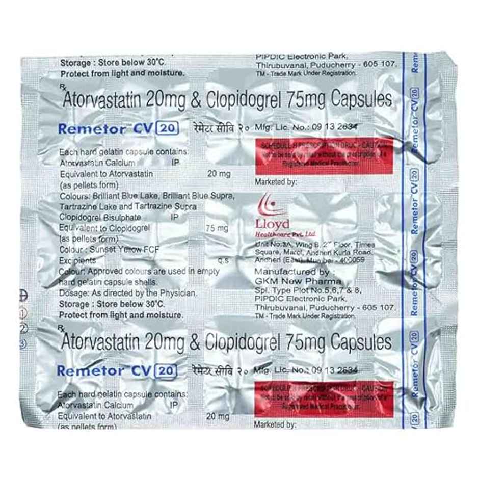 Remetor CV 20 Capsule