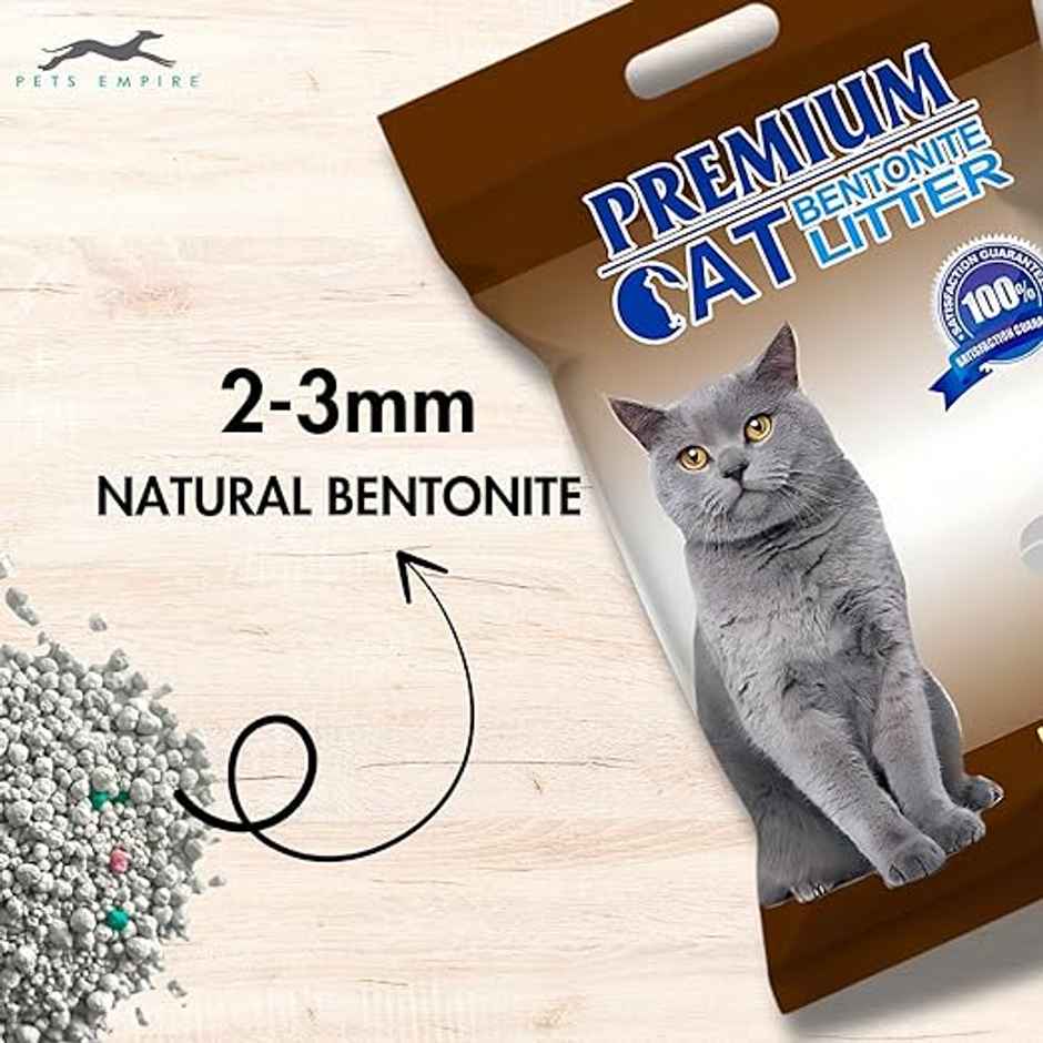 Pets Empire Natural Scoopable Bentonite Ball Cat litter Coffee Scent Combo