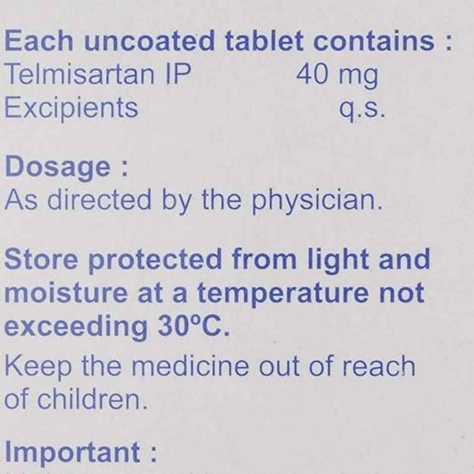 Tellzy 40 Tablet