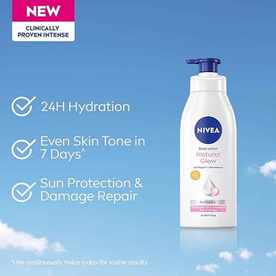 Nivea Natural Glow Cell Repair Body Lotion