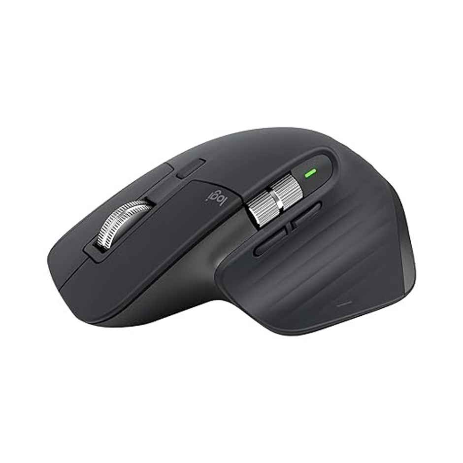 Logitech Mx Master 3S - Wireless Performance Mouse Ergo 8K Dpi Usb-C Graphite