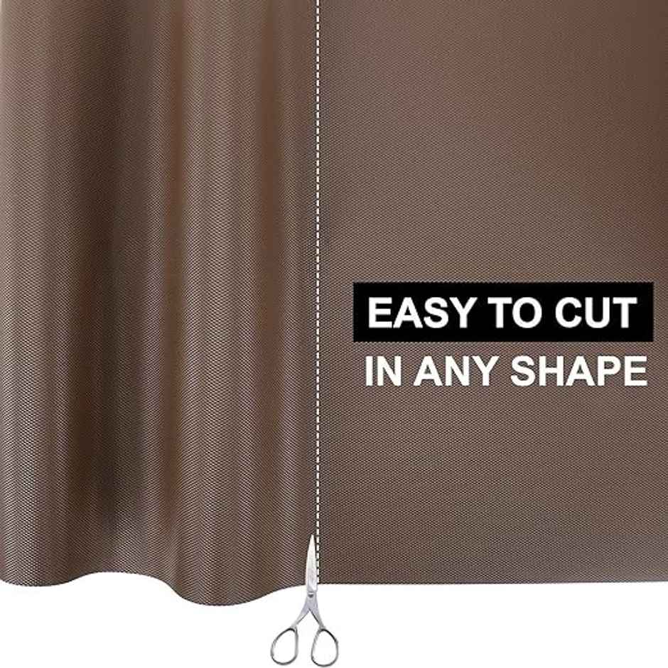 Daluci Multipurpose Eva Anti-Slip BathrooM | Kitchen and Drawer Mat Liner | 45 Cm x 5 M | Brown
