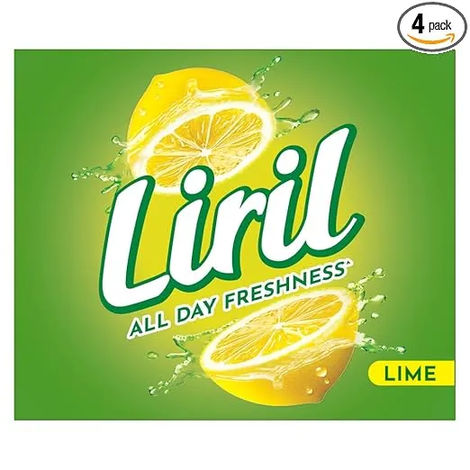Liril Lime & Tea Tree Oil Soap (Pack Of 4)