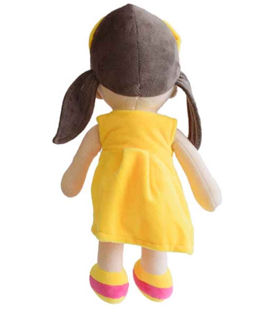 Mirada 38Cm Doll With Sun - Yellow