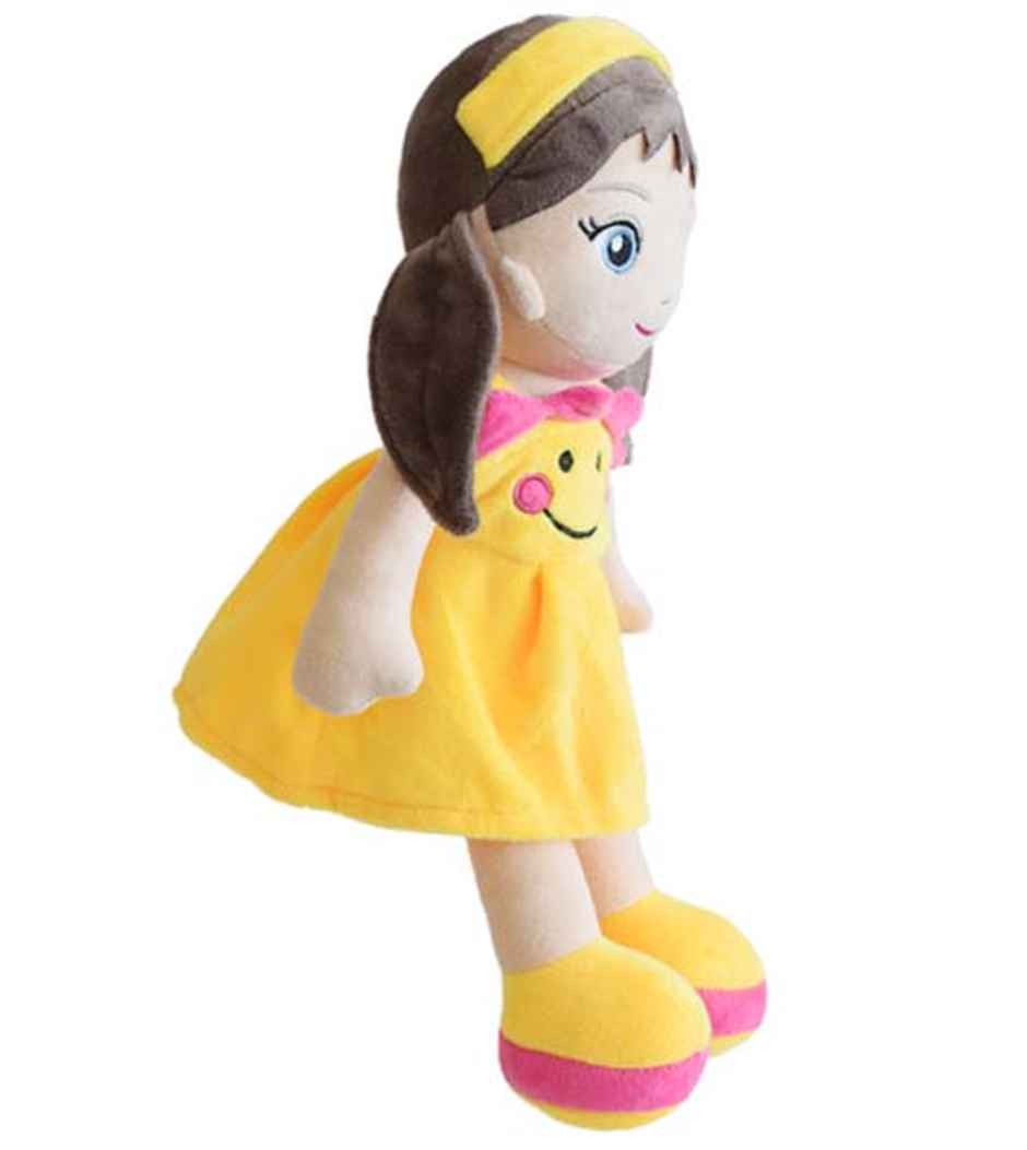 Mirada 38Cm Doll With Sun - Yellow