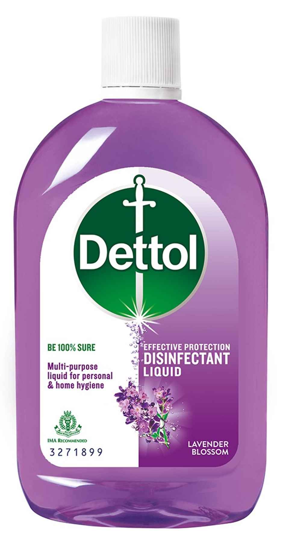 Dettol Liquid Disinfectant for Floor Cleaner, Surface Disinfection (Lavender Blossom)