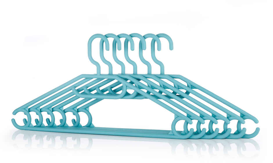 PROHOUSE Velvet Cloth Hanger | Multicolour