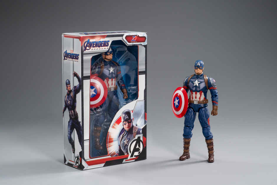 Striders Licensed Captain America Superhero Action Figure | 7 inch