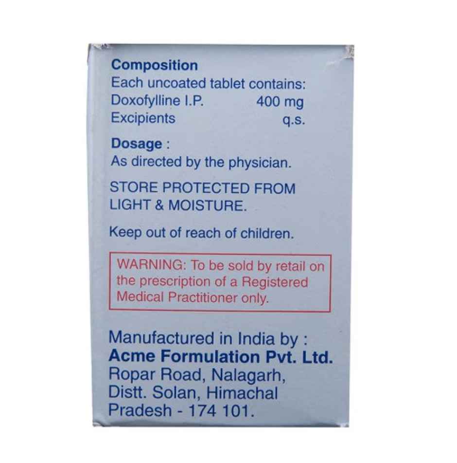 Doxovent Tablet