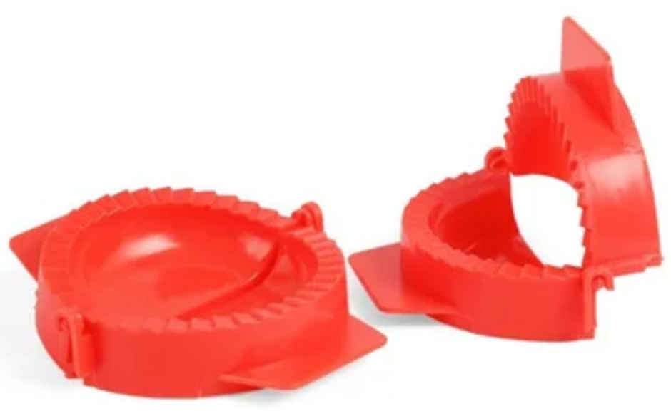 Gujiya Mould Plastic | Assorted | Pack of 2 | Pichai