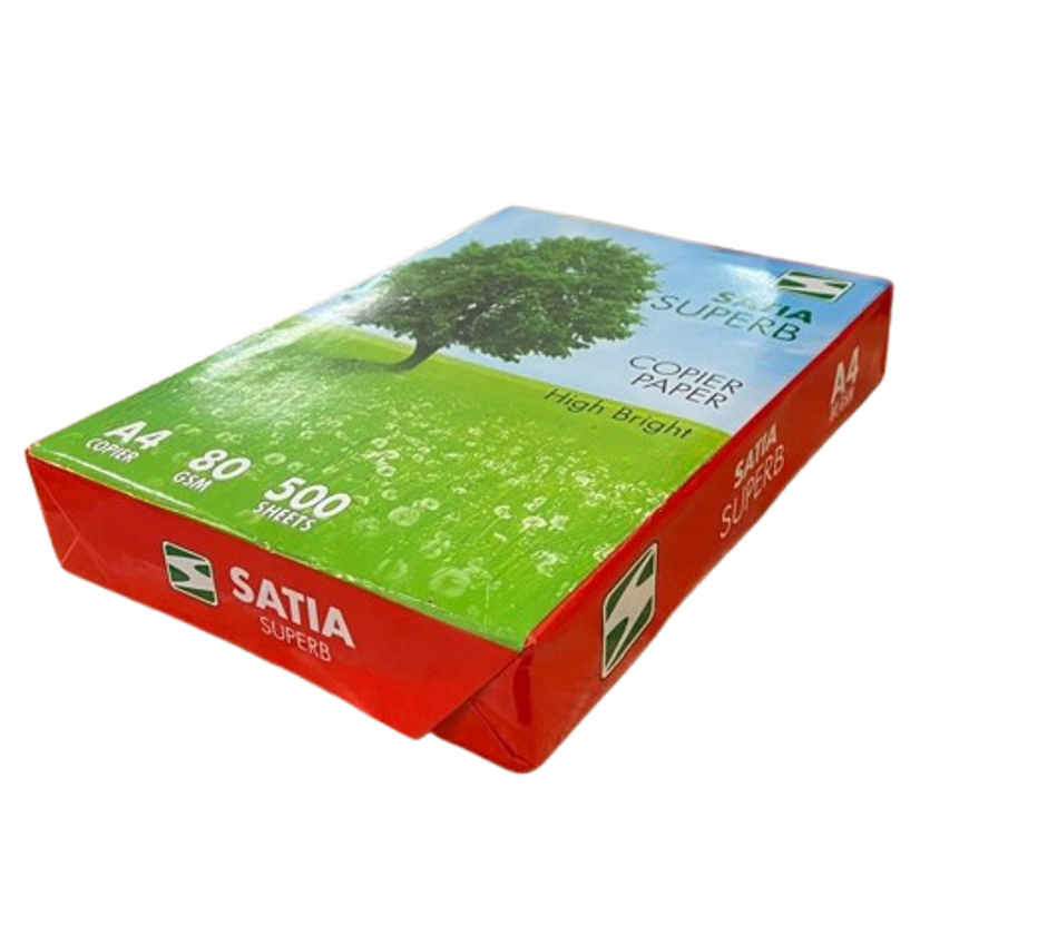 Satia A4 Copier Paper 80 Gsm, 500 Sheets