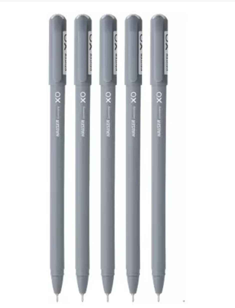 Hauser Xo Ball Pen Black Pack Of 5