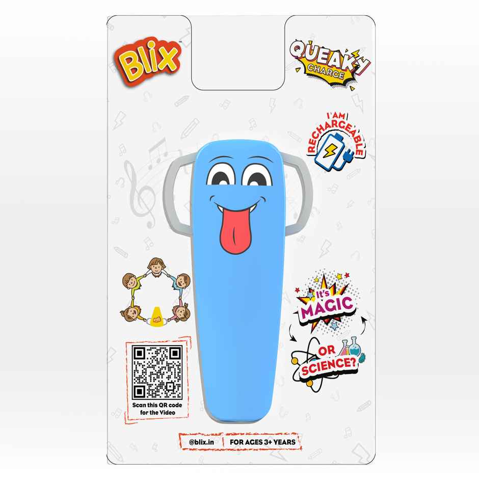 Blix Queaky Charge | Blue