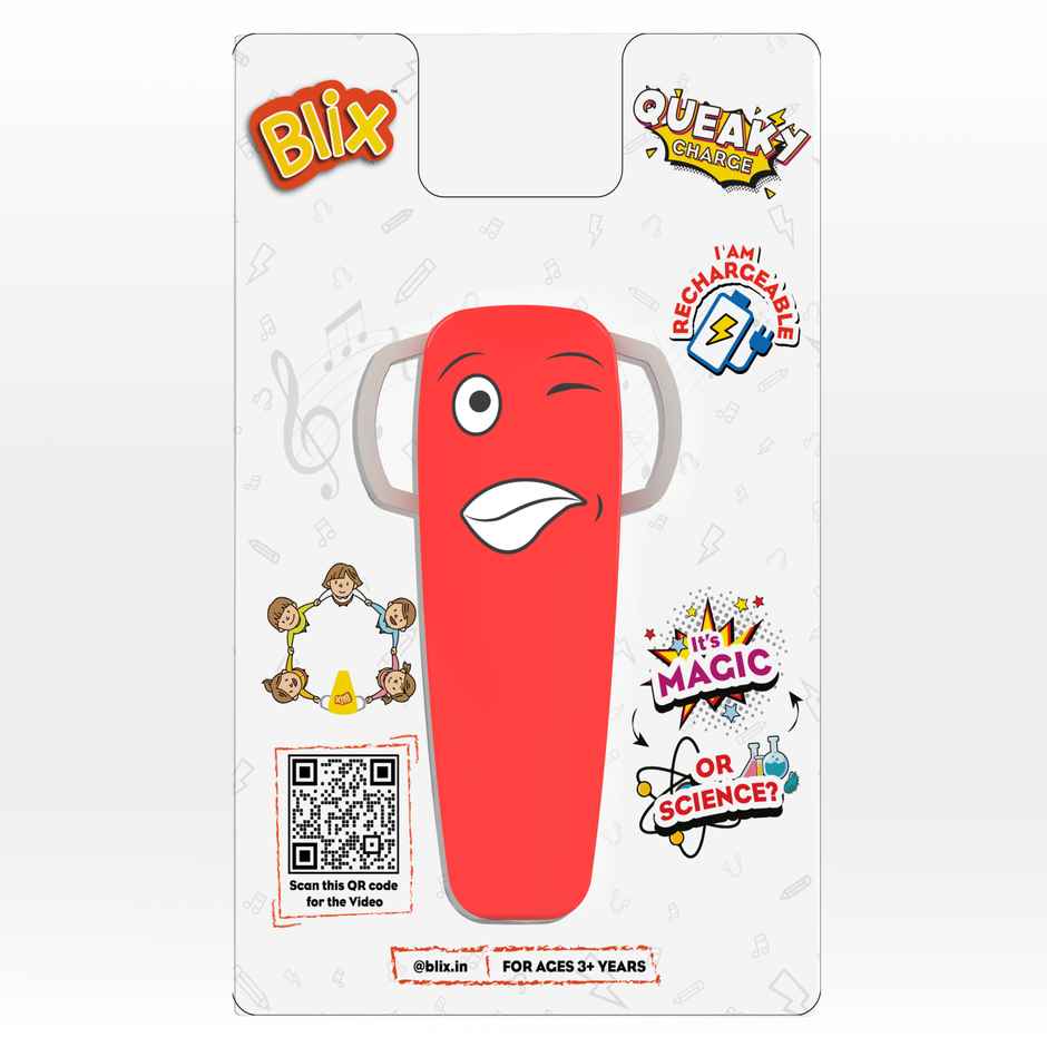 Blix Queaky Charge | Red