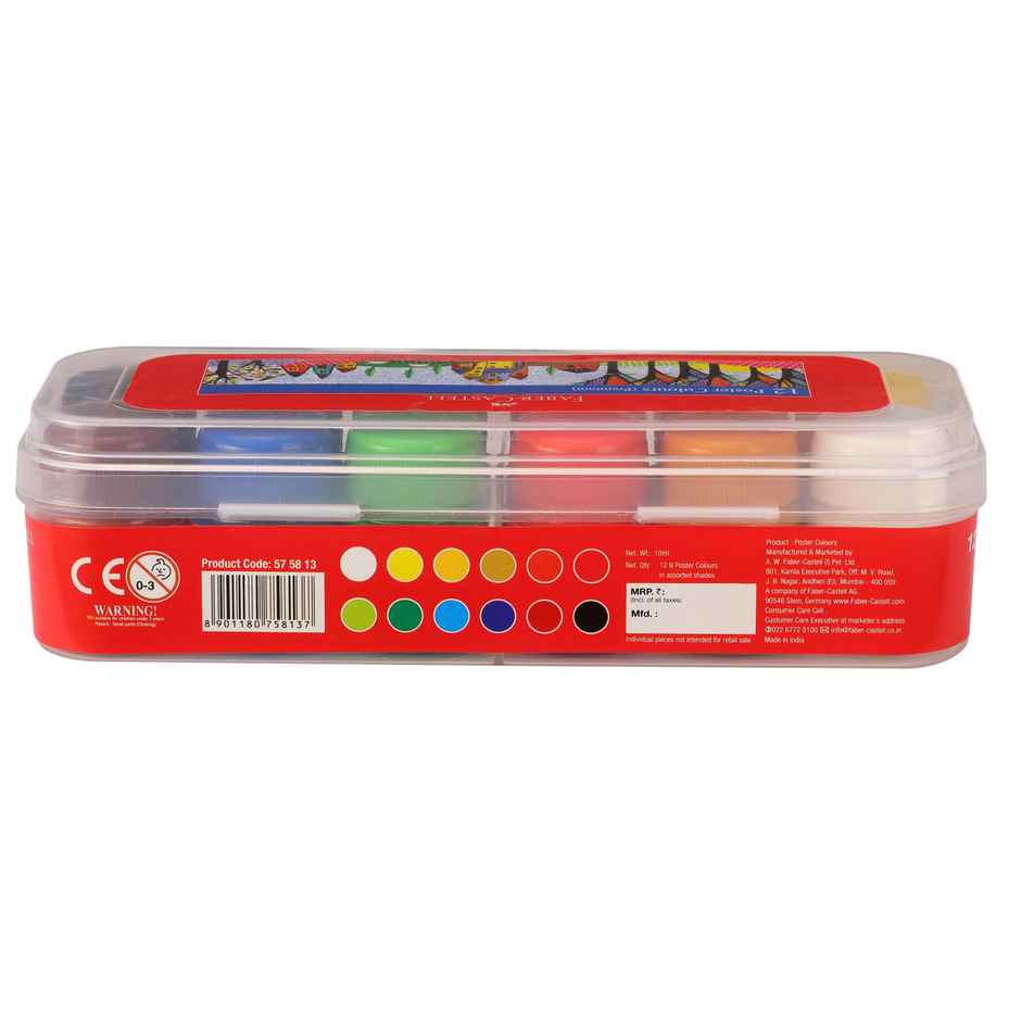 Faber-Castell Poster Colour Set of 12