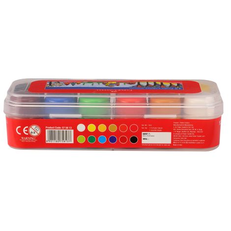 Faber-Castell Poster Colour Set Of 12 (Plastic Box)