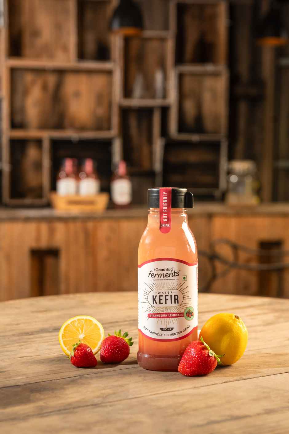 The Good Bug Water Kefir - Strawberry Lemonade