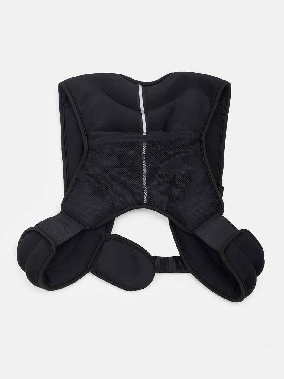 Cult Hrx Weighted Vest | 5 kg | Black