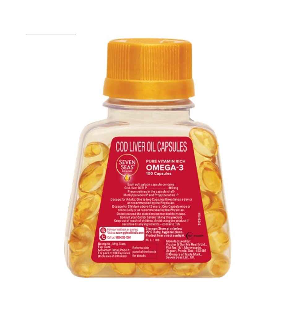 Seven Seas Seven Seas Original Cod Liver Oil Capsule