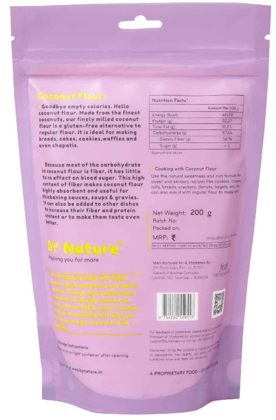 By Nature Coconut Flour