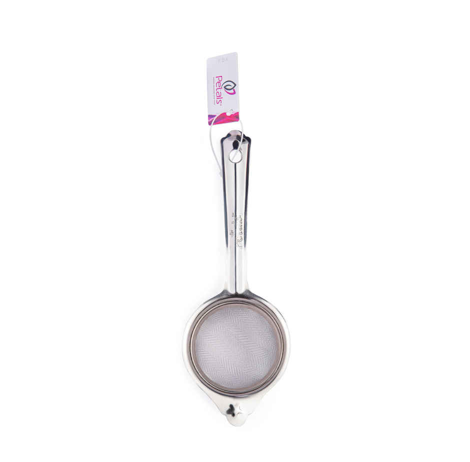 Petals Stainless Steel Tea/Coffee/Chai/Channi/Strainer Filter | 8 cm diameter